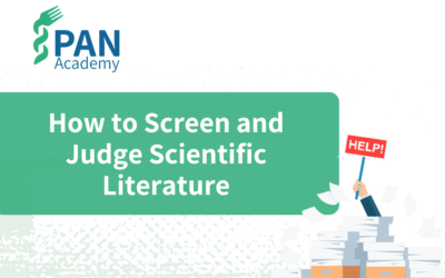 Module 3: How to screen and judge scientific literature